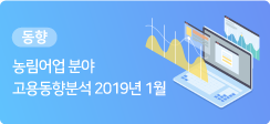 농림어업분야 고용동향 분석