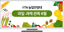 과일·과채 관측 8월